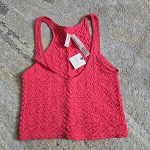 NWT Lyre Bird Textured Tank